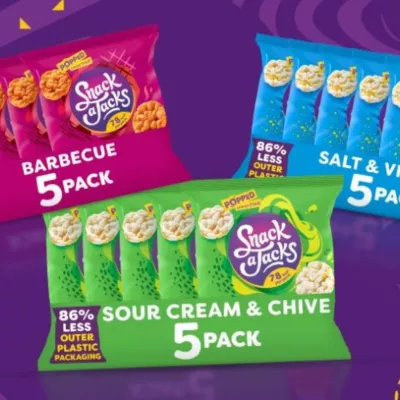 PepsiCo unveils 'bagless' multipacks for Snack A Jacks