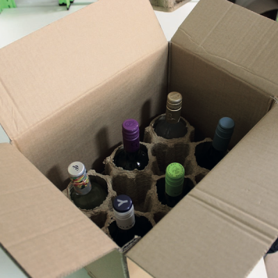 Allpack launches WineGuard™ - pulp packaging fitments for in-transit protection of bottles