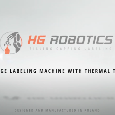 HG Robotics automatic syringe labelling machine