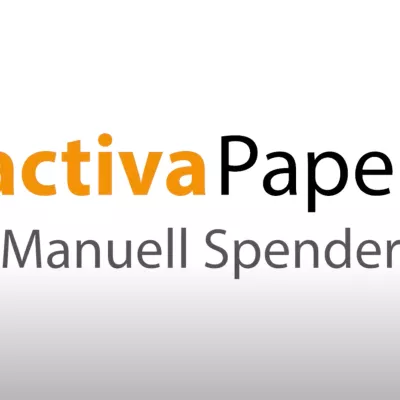 activaPaper® Manuell-Spender