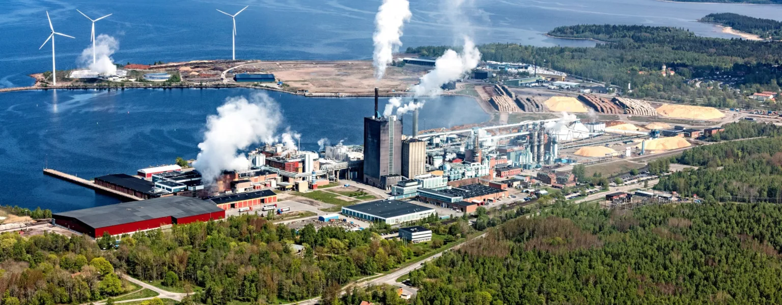 Stora Enso site in Skutskar Sweden