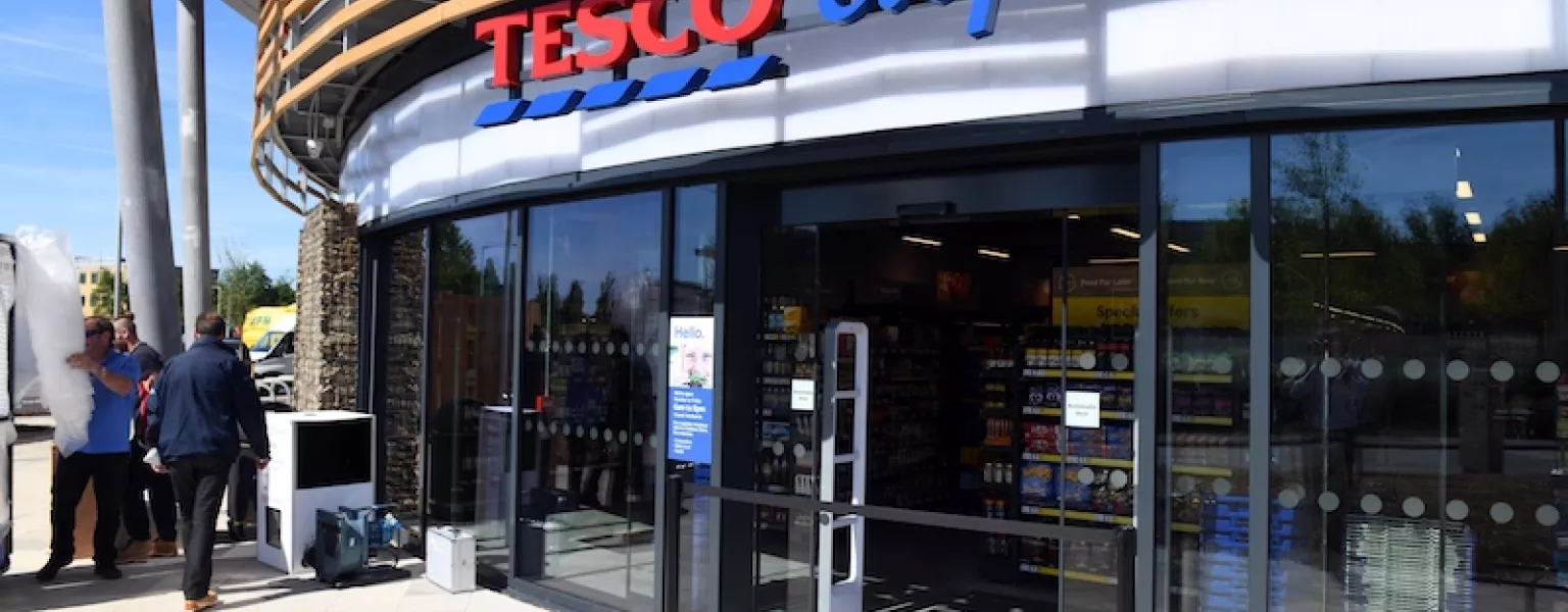 Exterior Tesco Heart Express store credit Tesco PLC