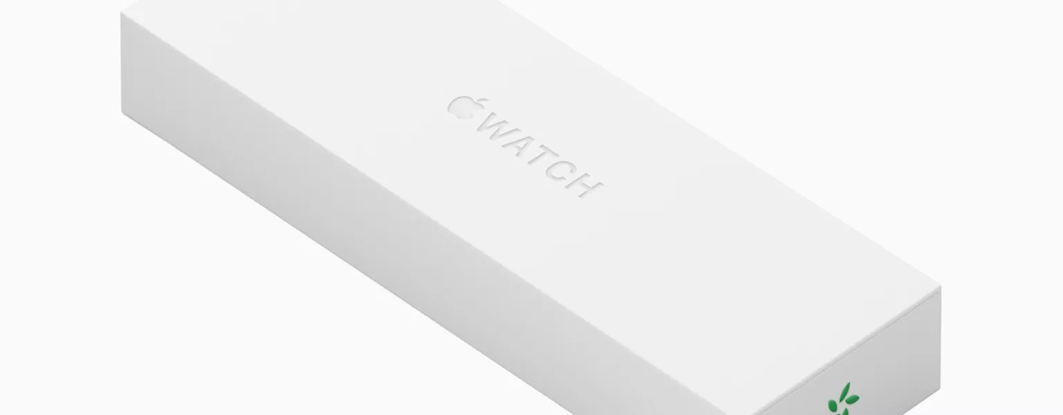 Apple 2030 Apple Watch packaging 230912