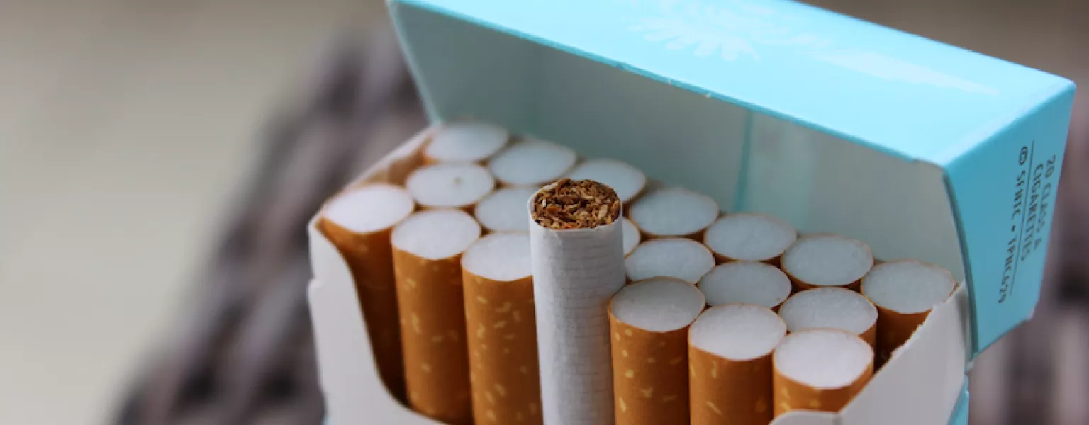 Pack of cigarettes credit Lindsay Fox Ecigarette Reviewed com