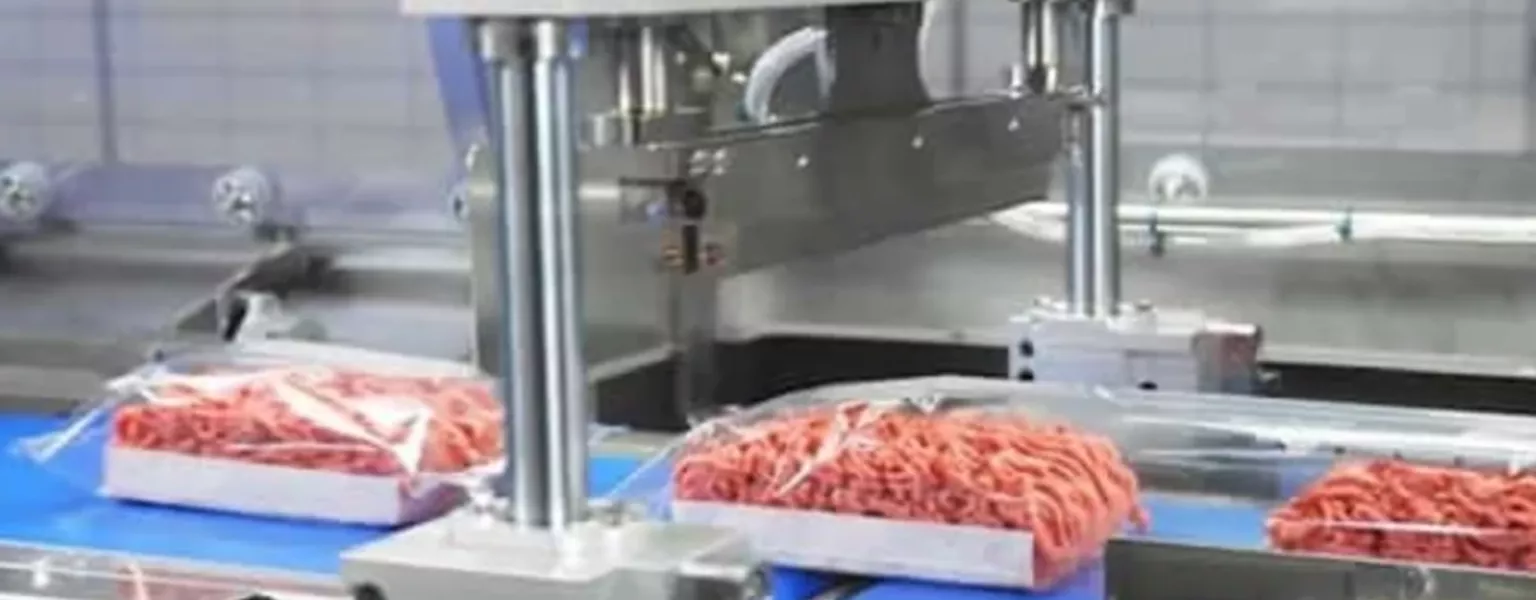Sustainable FUJI flow wrapping machine for minced meat prevails