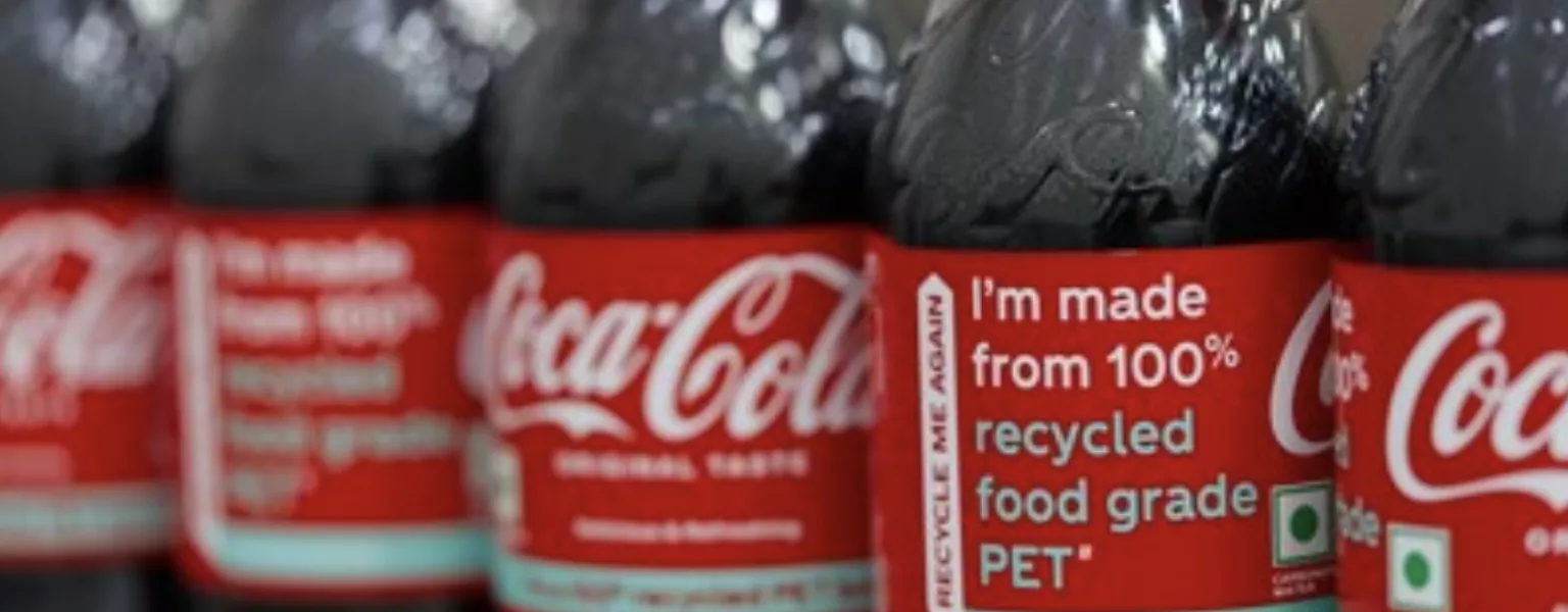 Coca-Cola India Launches 100% Recycled PET Bottles in the Carbonated Beverage Category
