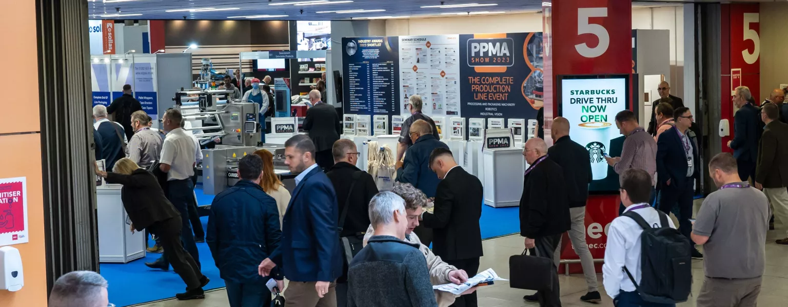 PPMA Show23 entrance