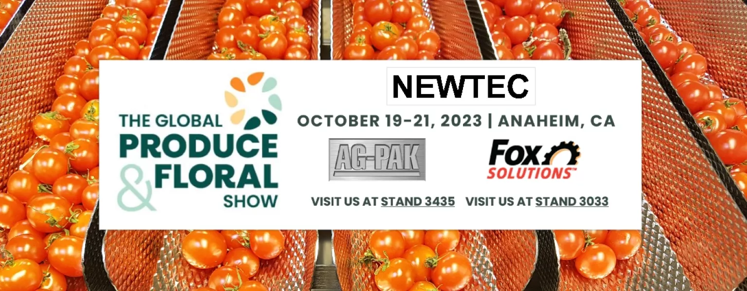 Join the fresh revolution: Meet Newtec at the 2023 Global Produce & Floral Show