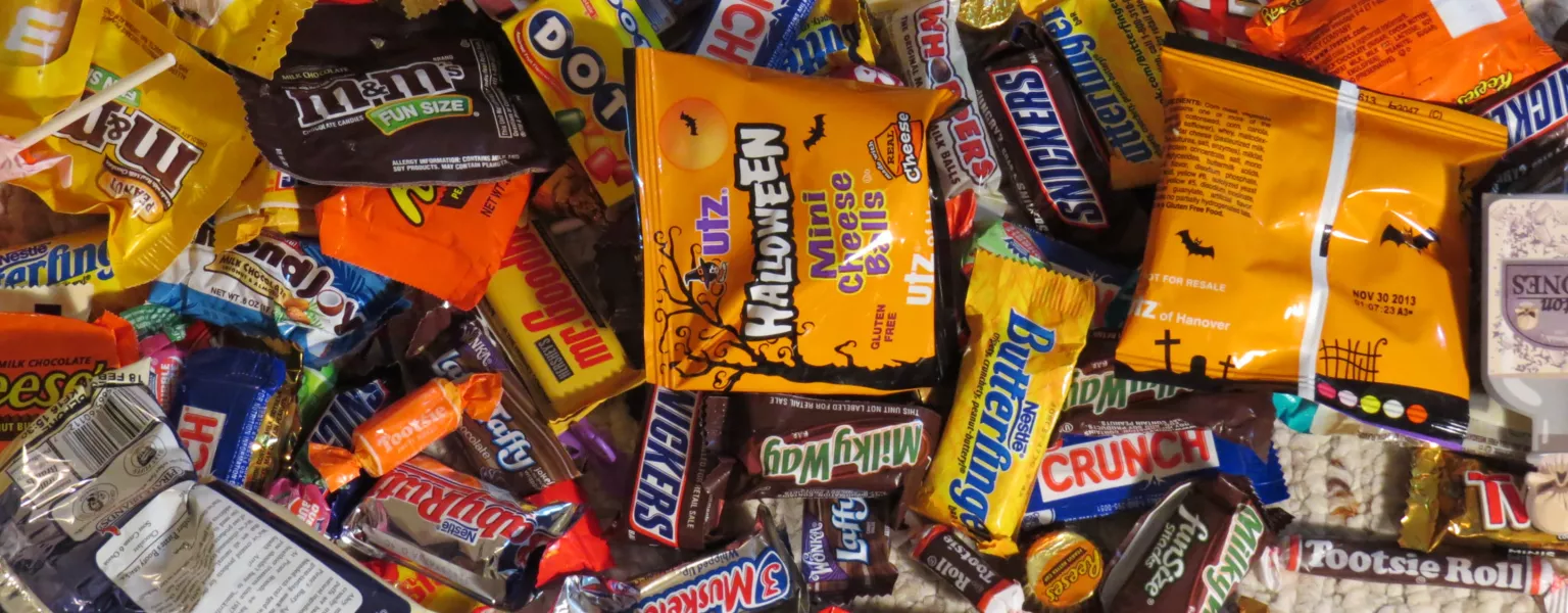 Halloween candy credit Luke Jones