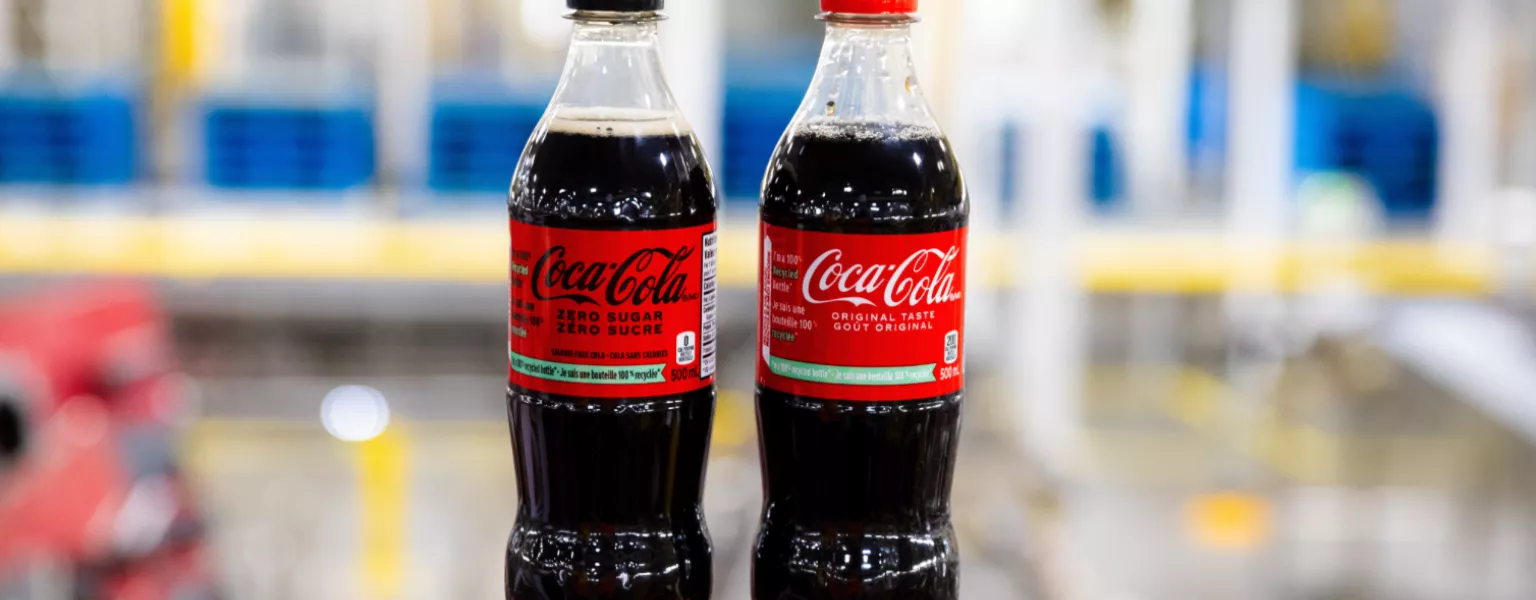Coca-Cola Canada introduces 100% recycled plastic bottles
