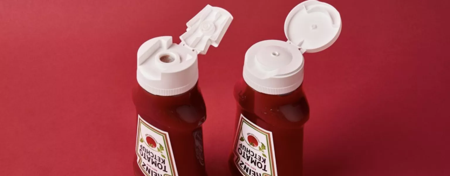 Kraft Heinz introduces first fully recyclable ketchup cap credit Berry Global