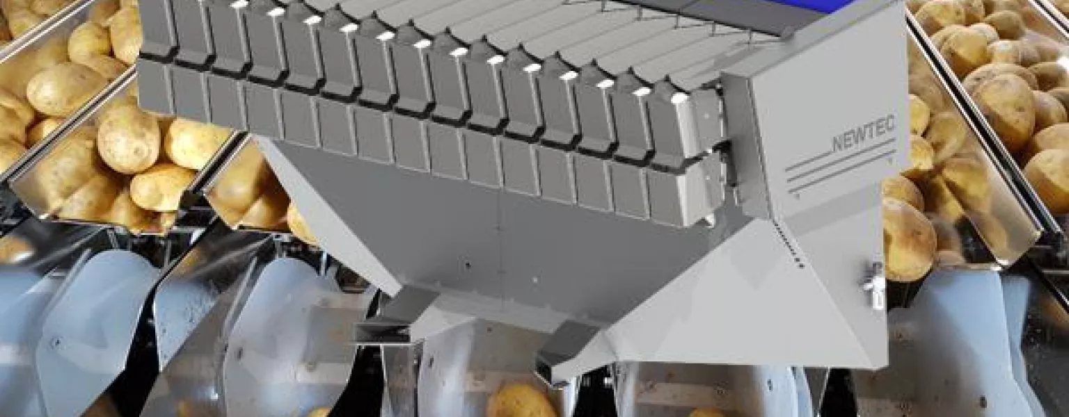 Newtec’s brand new weighing machine to be exhibited at the Potato Expo 2023