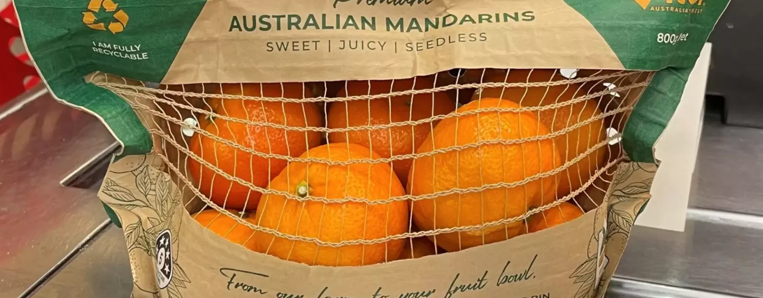 Costa trials 100% recyclable paper bags for mandarins