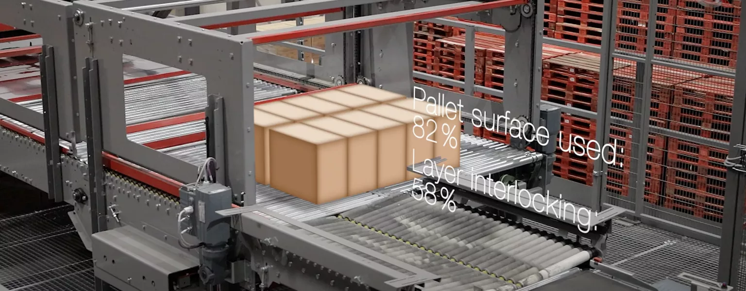 Qimarox palletising case study: automatic container unloading