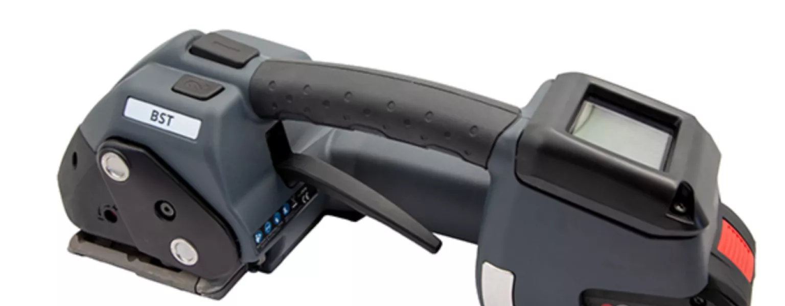 Signode introduces new BST battery powered tool for sealless steel strapping