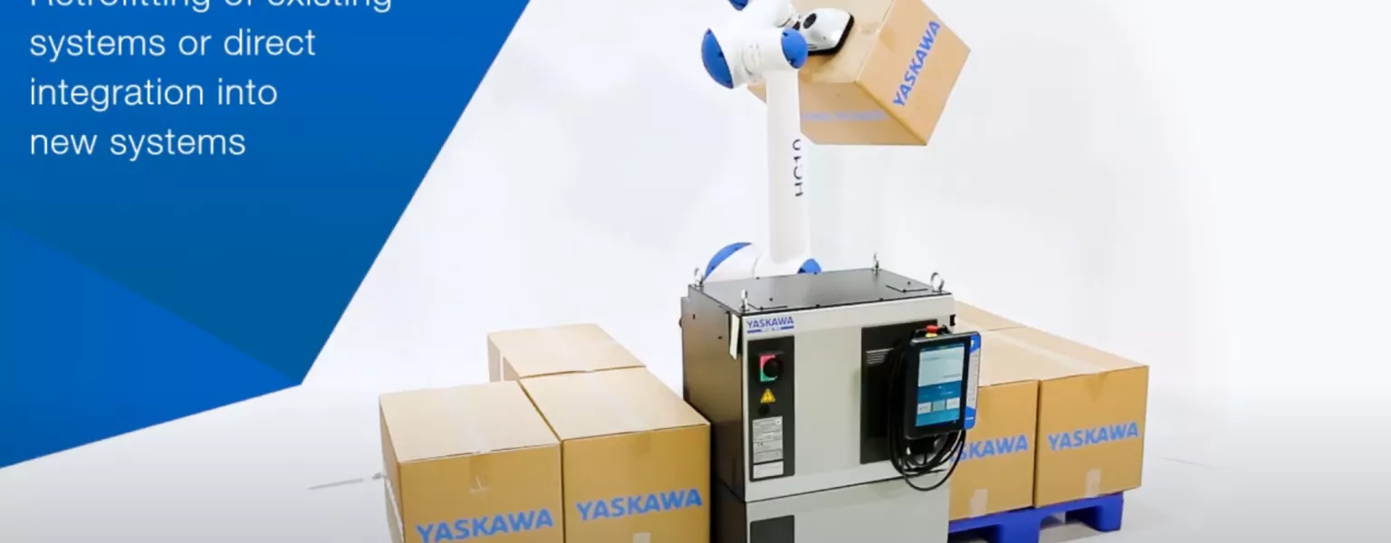 Yaskawa easy pick & place with MOTOMAN HC10 robot