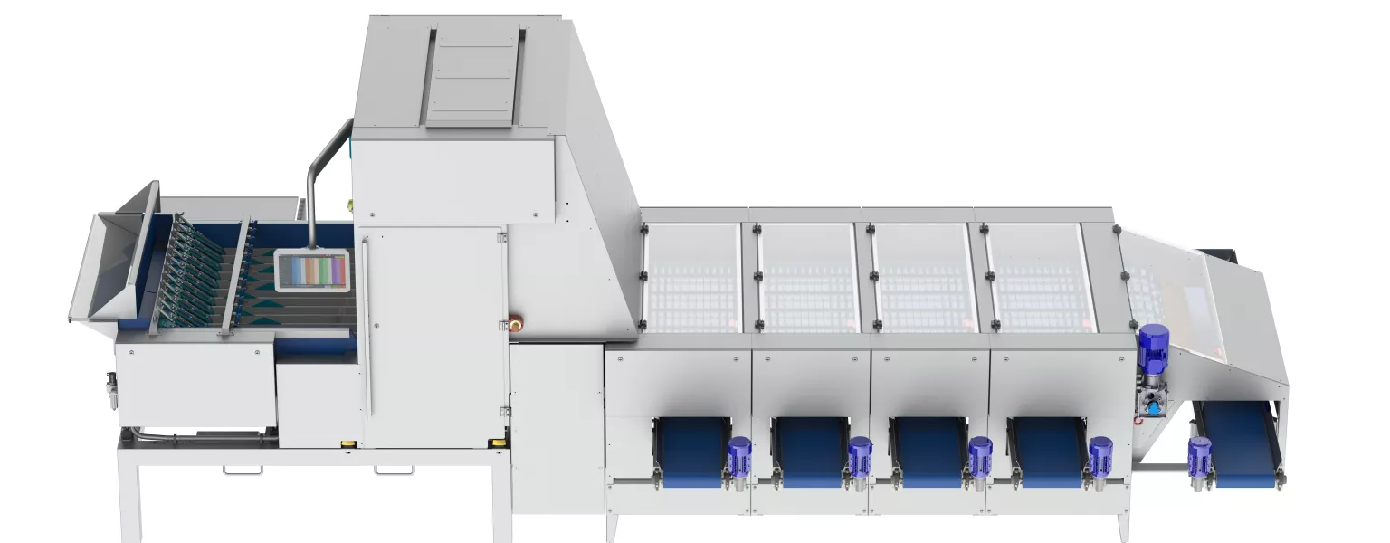 Newtec Optical Sorting Machine Celox P Dual UHD closed S