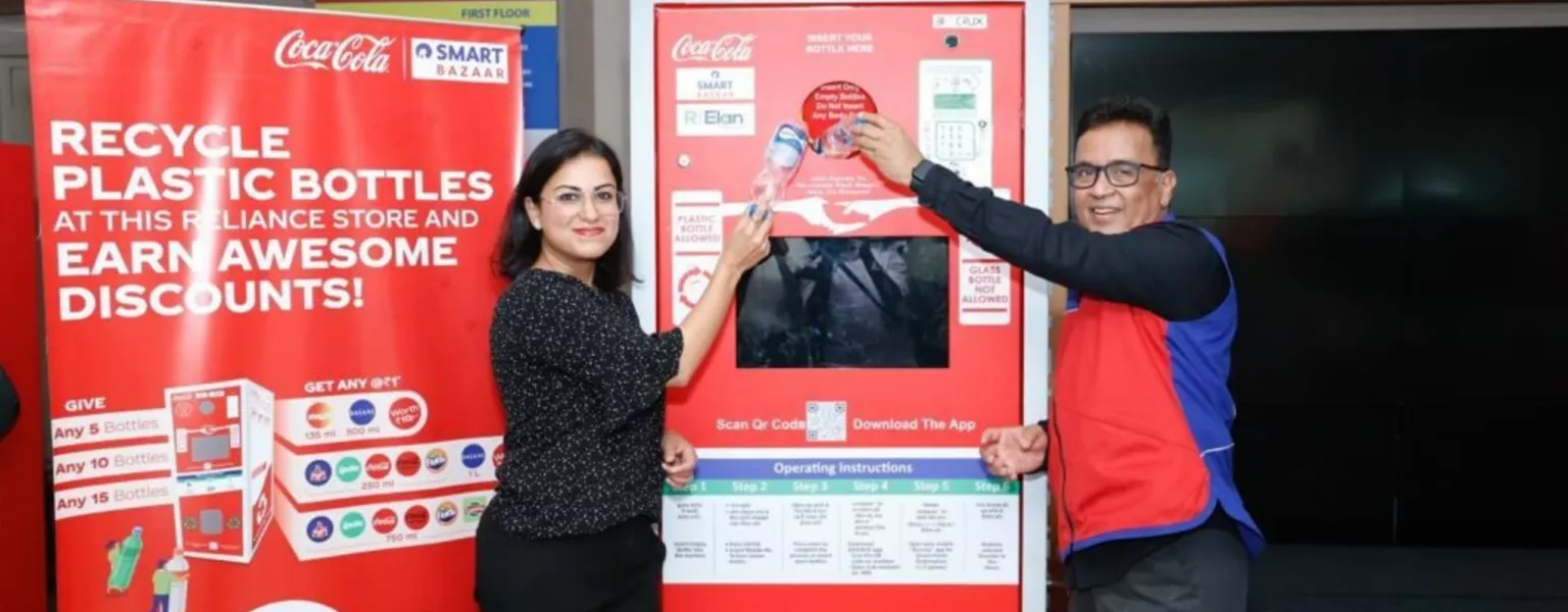India's retail giant joins forces with Coca-Cola for PET collection and recycling