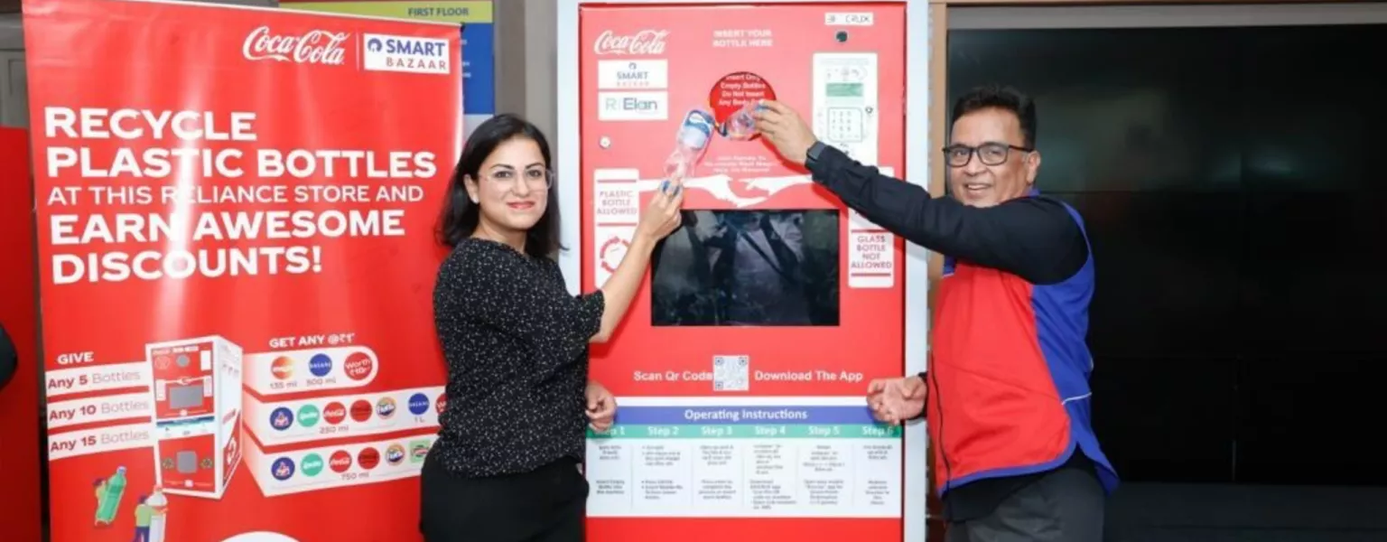 Indias retail giant joins forces with Coca Cola for PET collection and recycling