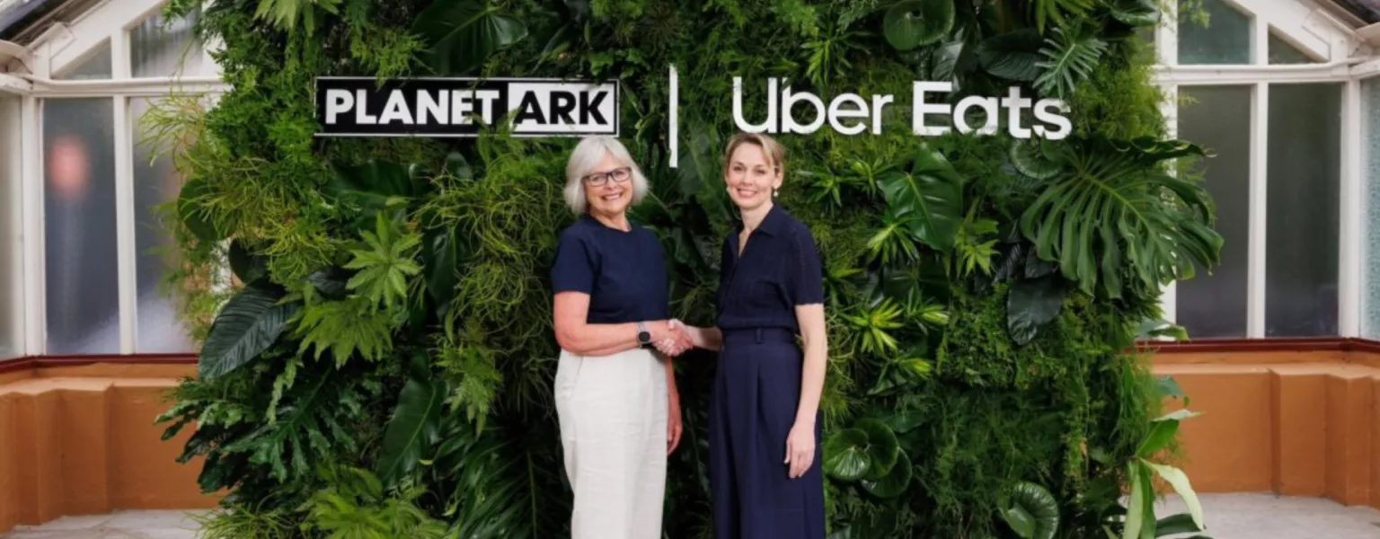 Uber Eats and Planet Ark partner for sustainable packaging in Australian restaurants