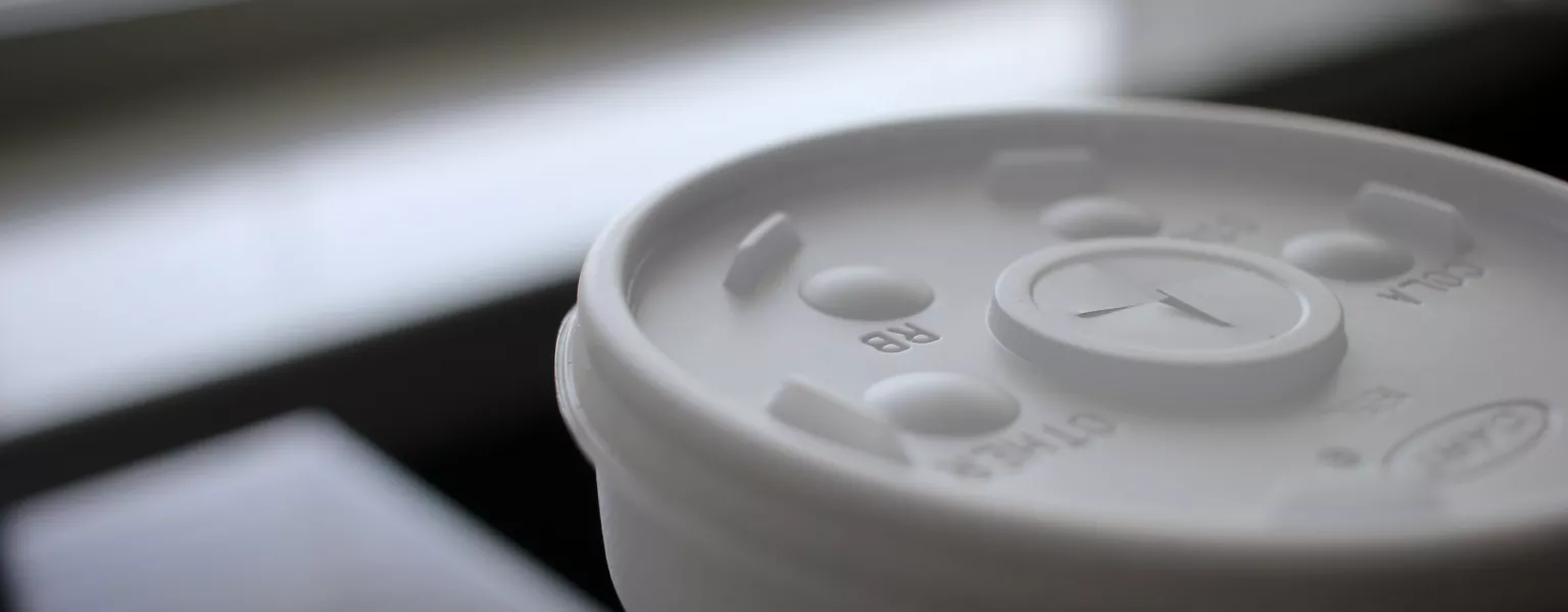Styrofoam cup credit Robert Geiger