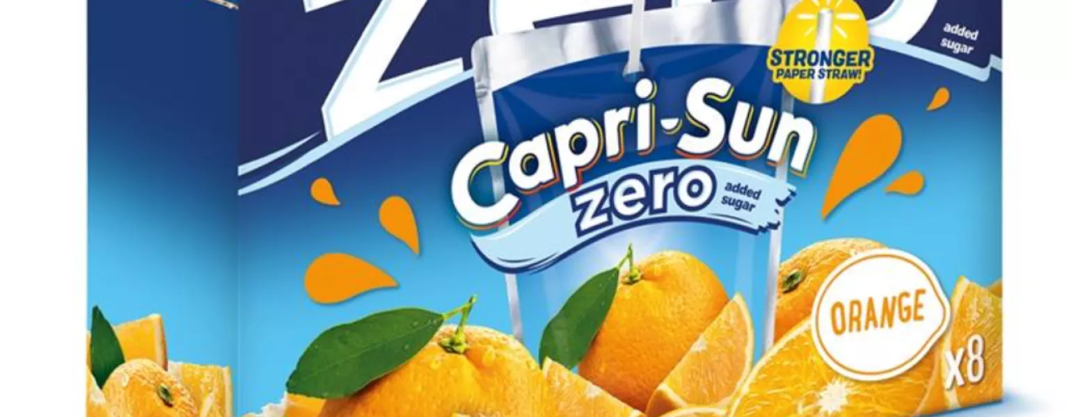 Capri-Sun unveils new 'stronger than ever' paper straws