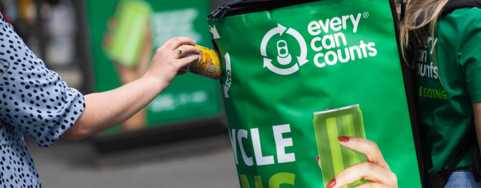 European can recycling programme expands to the United States credit Every Can Counts