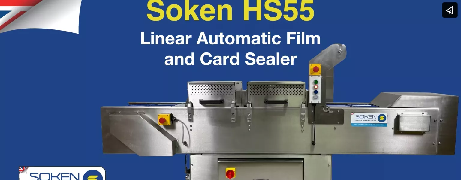 Jenton - Soken HS55 - Linear Automatic Film and Card Sealer