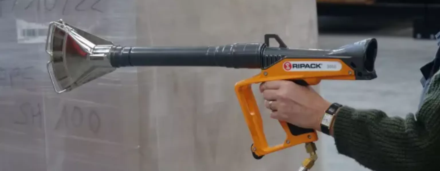KB Packaging Ripack heat shrink gun