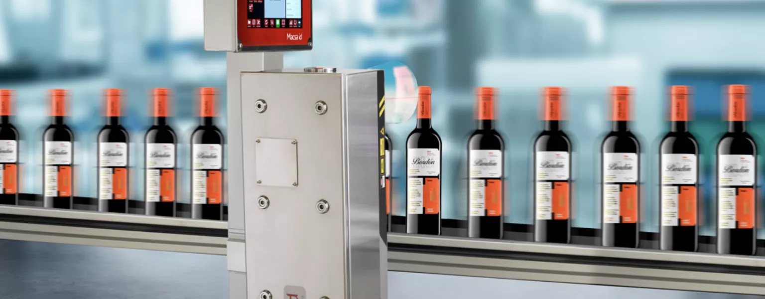 Macsa Id helps world renowned winery automate its coding, marking and labelling process