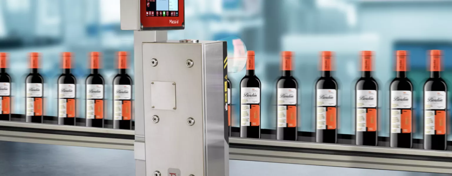 Macsa Id helps world renowned winery automate its coding marking and labelling process