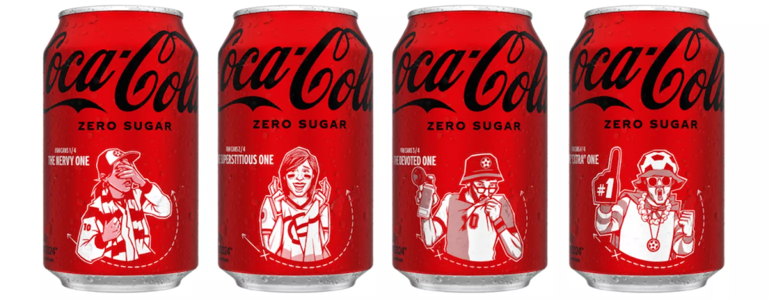 Coca-Cola launches new on-pack promotion for UEFA EURO 2024