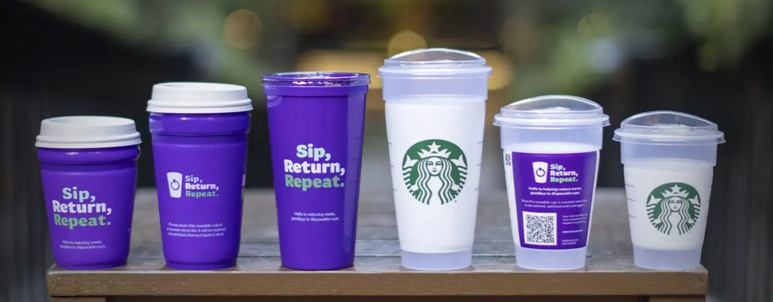 Starbucks to lead first-ever city-wide reusable cup project in California with NextGen Consortium