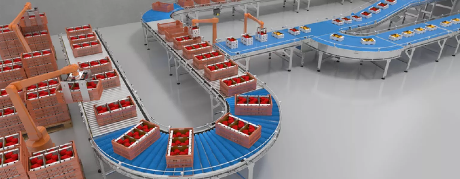 With the Special Hygienic Conveyor (SHC), Interroll provides a proven modular stainless steel platform specifically for packed food applications.