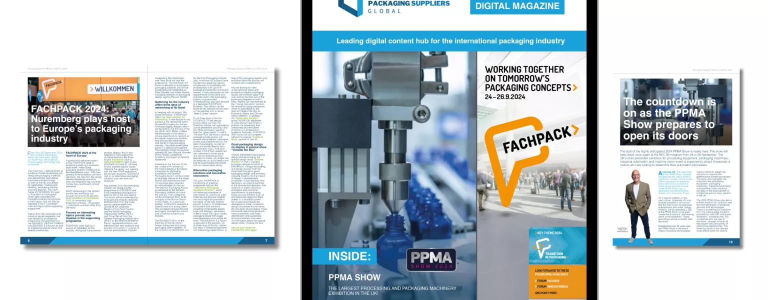 Packaging Suppliers Global Issue Four linkedin