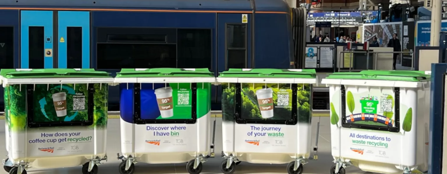 Network Rail unveils plan to increase station recycling