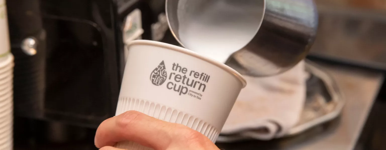 Refill return cup initiative off to a strong start in Cardiff