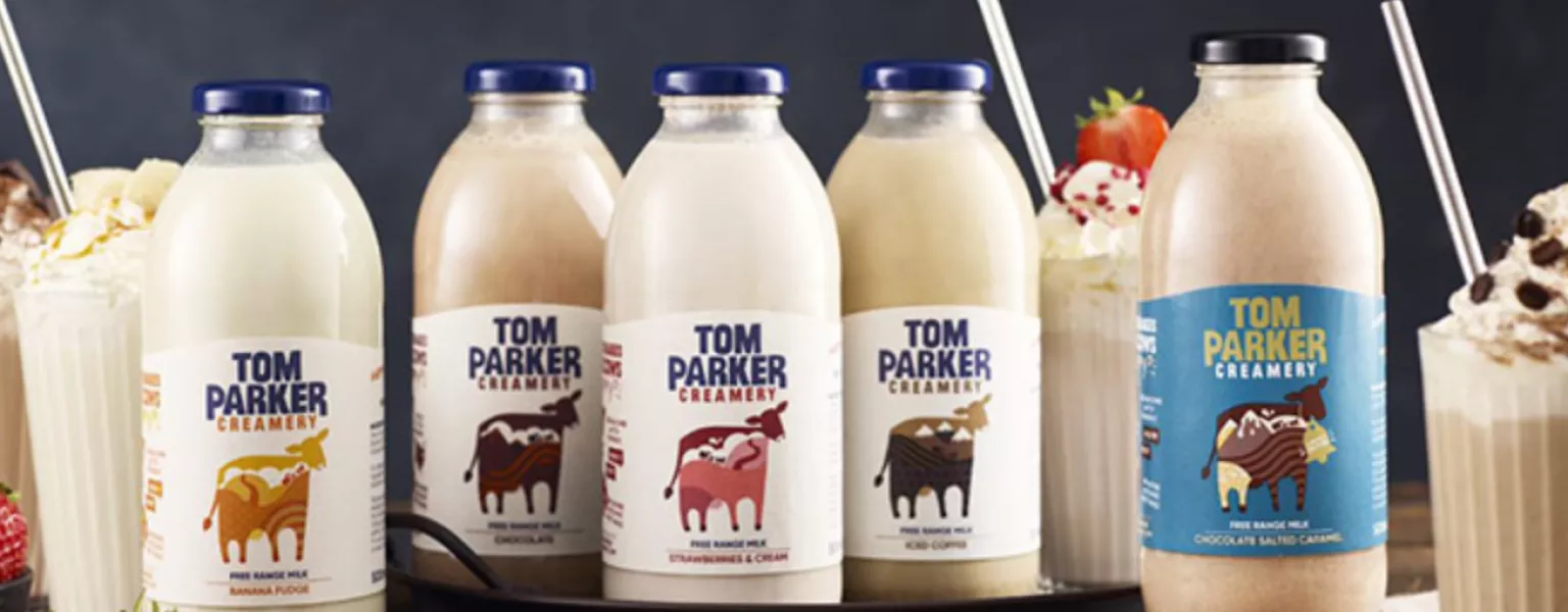 Tom Parker Creamery implements reusable glass bottle programme
