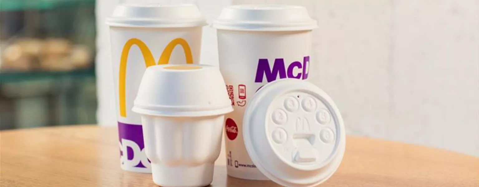 McDonald's Finland introduces fibre-based lids ahead of schedule