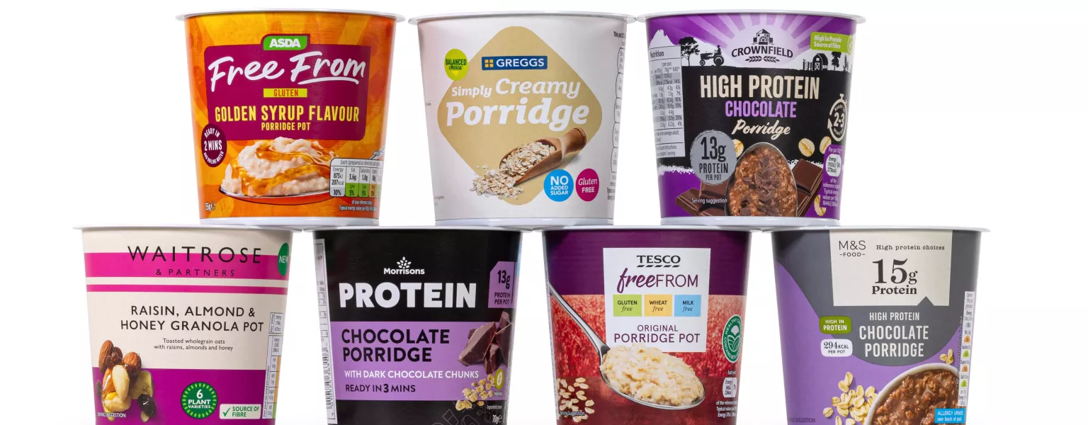Leading UK food retailers opt for self separating porridge pots to boost recycling
