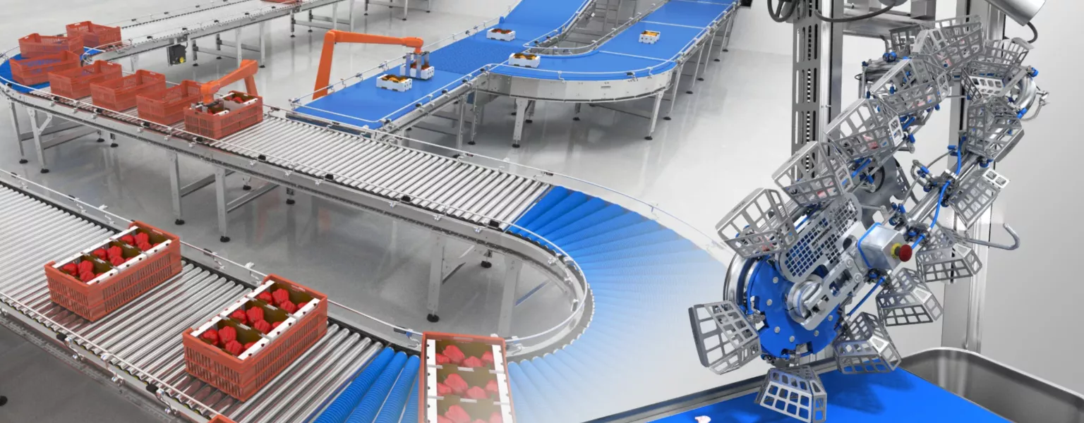 Interroll Special Hygienic Conveyor the next generation in food processing