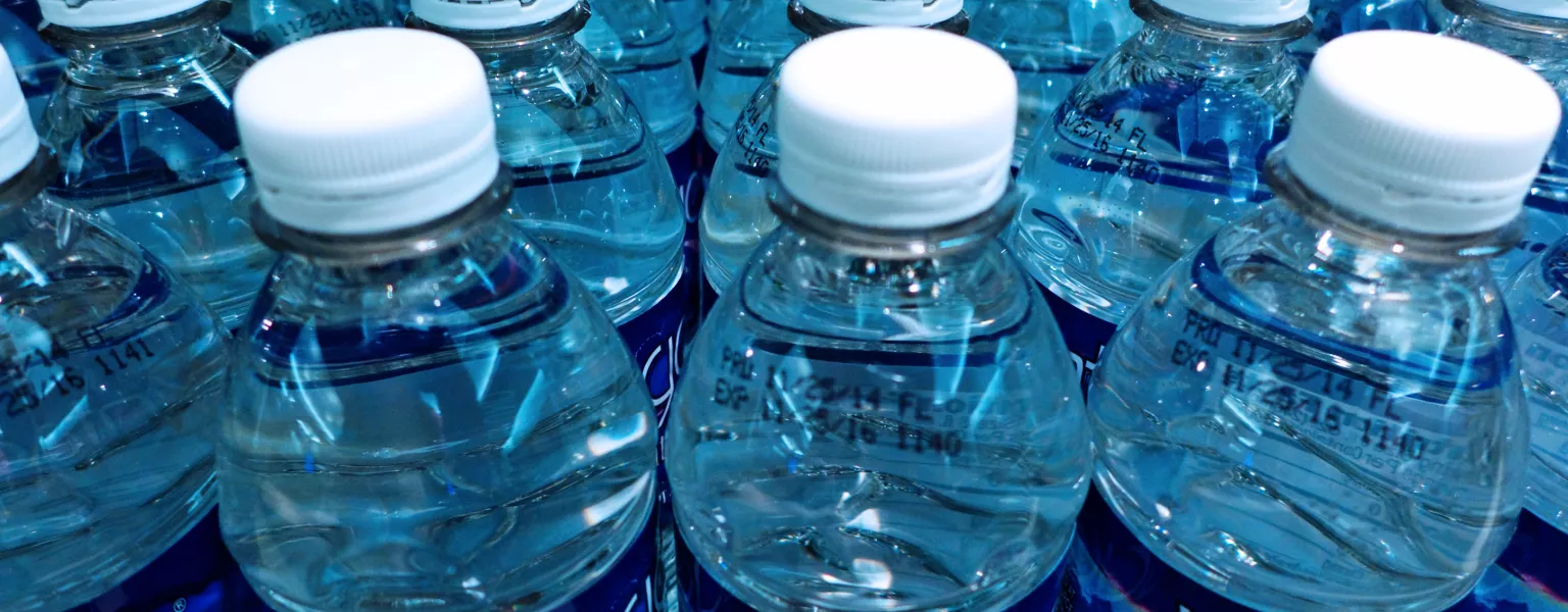 Water bottles public domain