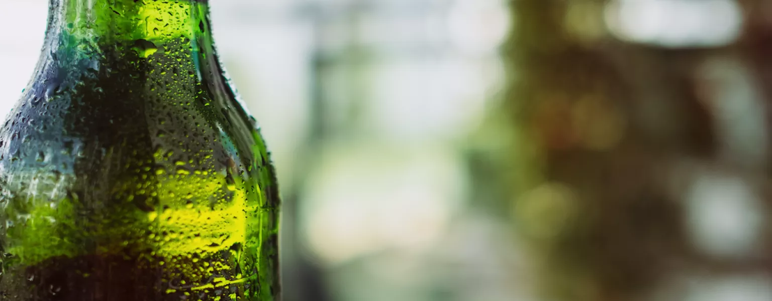 A bottle of cold beer credit Joanna Malinowska freestocks org
