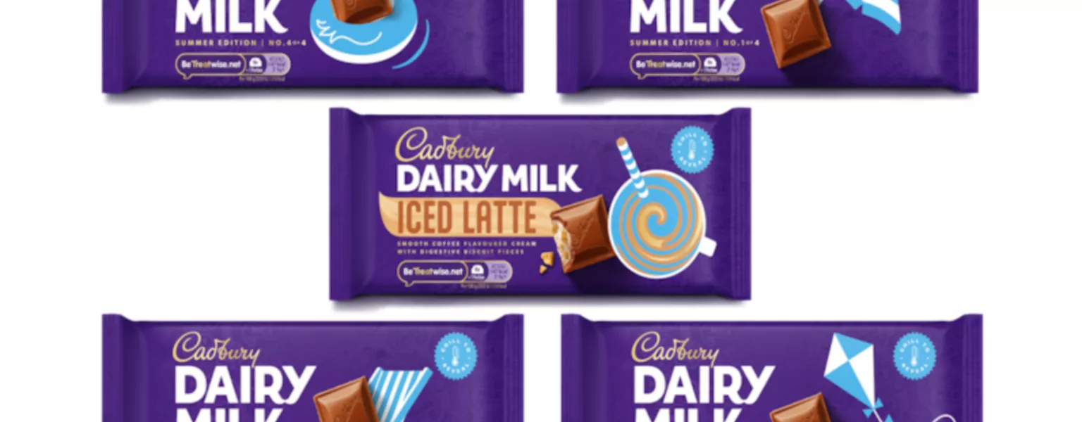 Cadbury unveils temperature-activated packaging for summer bars