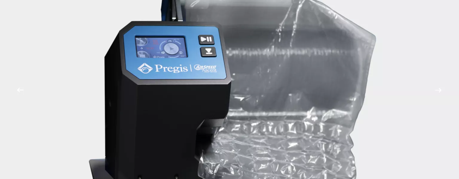 Pregis AirSpeed Ascent high pressure air cushioning system