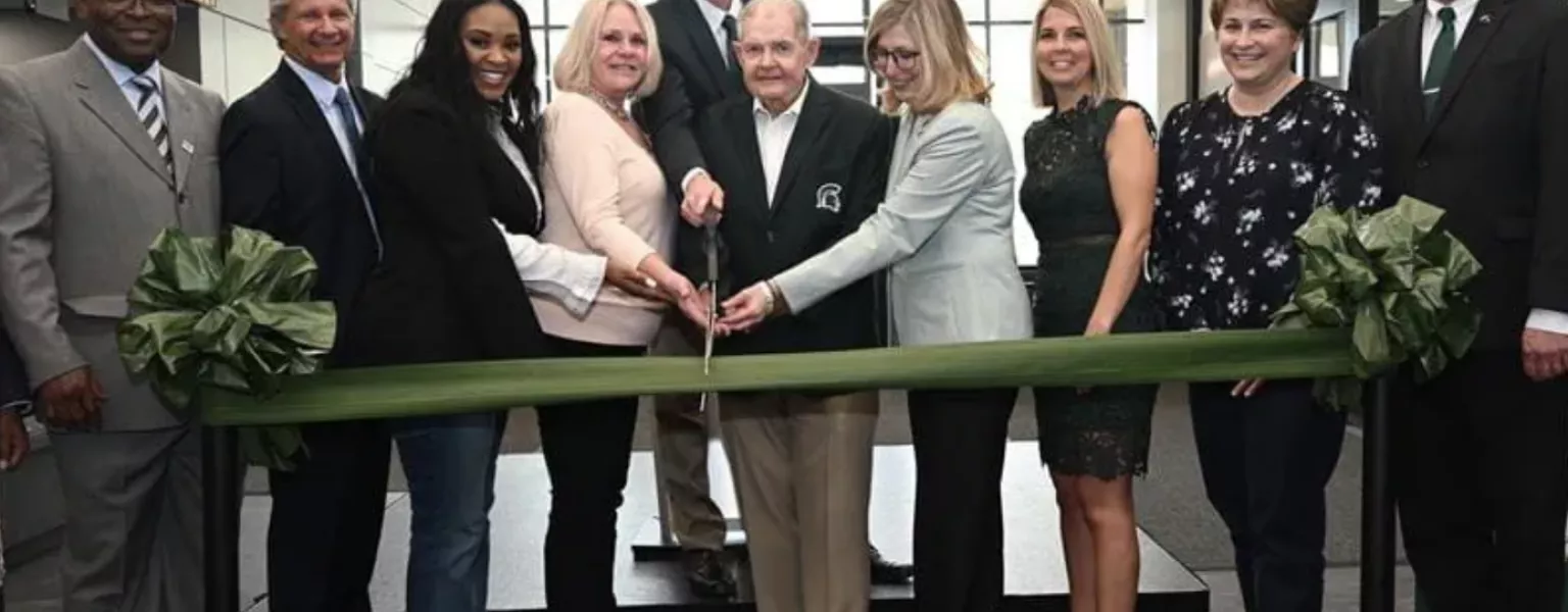 MSU celebrates opening of newly renovated School of Packaging building with ribbon cutting ceremony