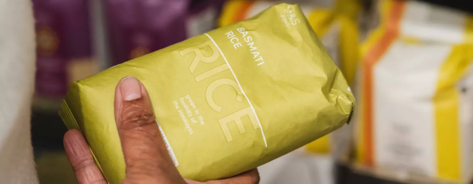 M&S introduces new recyclable packaging for rice and grains