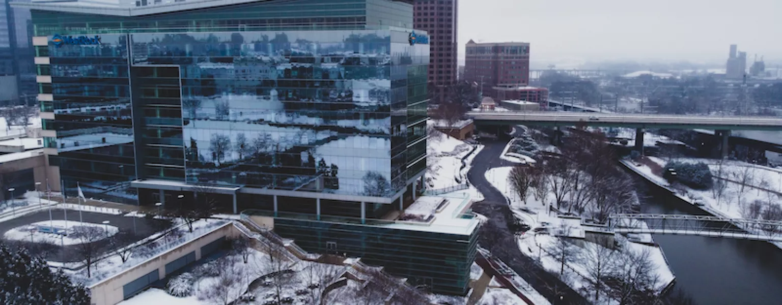 West Rock HQ overlooking the canal and Browns Island credit Will Fisher