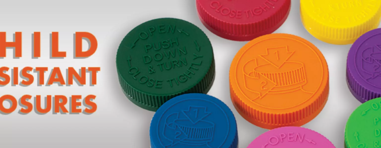 Child resistant closures credit MRP Solutions
