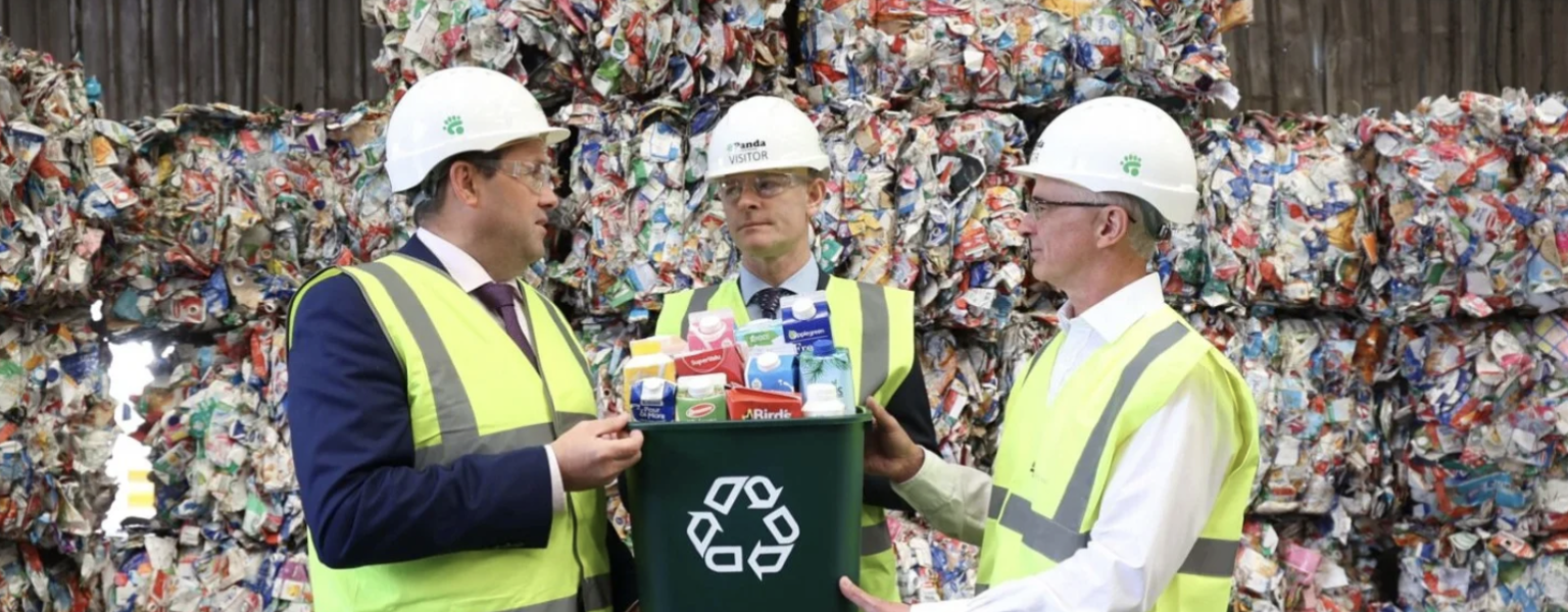 Advanced sorting technology boosts beverage carton recycling in Ireland